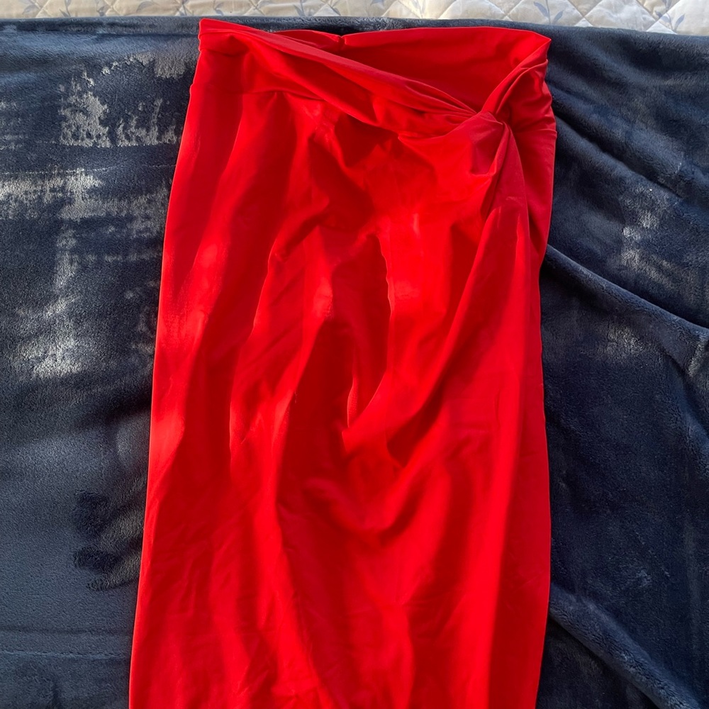 Skims Ruby Red Sarong NEW